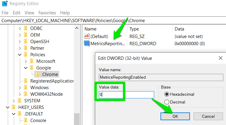 Inputting DWORD value as 0