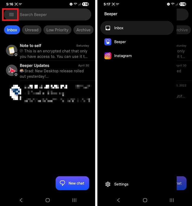 Easily Link Chat Apps With Beeper Filtering