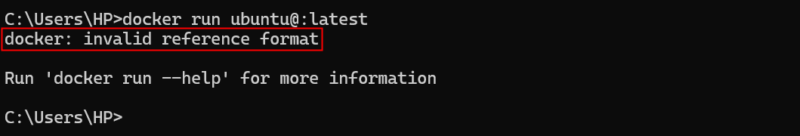 Error Special Symbol