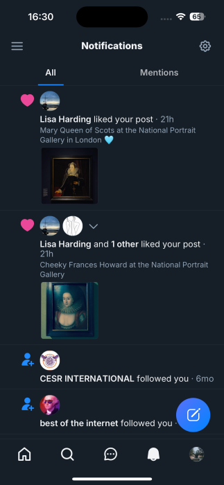 Flashes posts available in Bluesky app. 