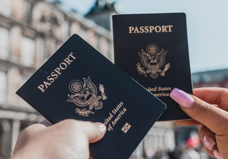 Two passwords being held.