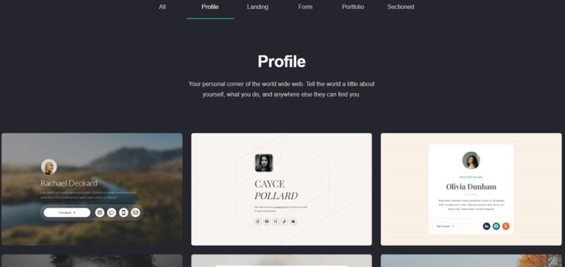 Linktree Alternatives For Better Link In Bio Carrd