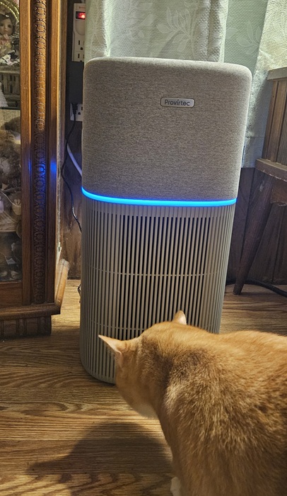 Provirtec Clearbreathe Neo Air Purifier Ap 02 Review With Cat