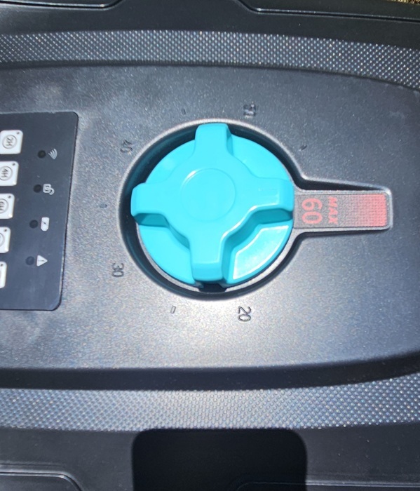 Relax And Let Yardcare M800 Plus Mow Lawn Height Dial