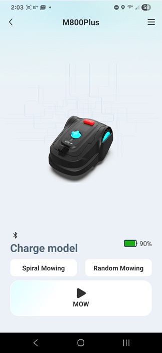 Relax And Let Yardcare M800 Plus Mow Lawn Mowing Modes