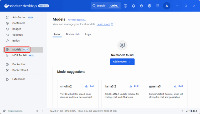 View And Manage Models