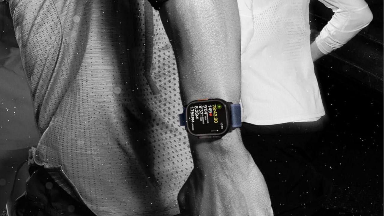 Jogging With Apple Watch Ultra 2