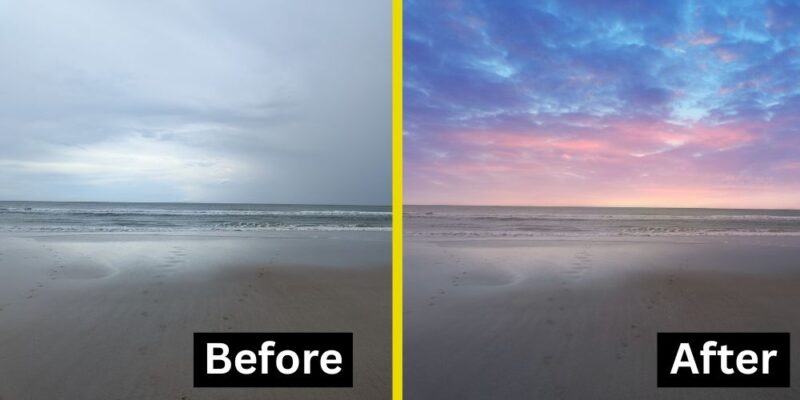 Before + After Sky Replacement