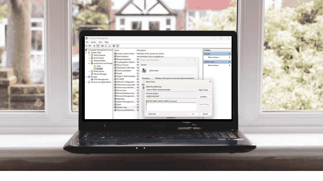 How to Add Yourself to the docker-users Group on Windows