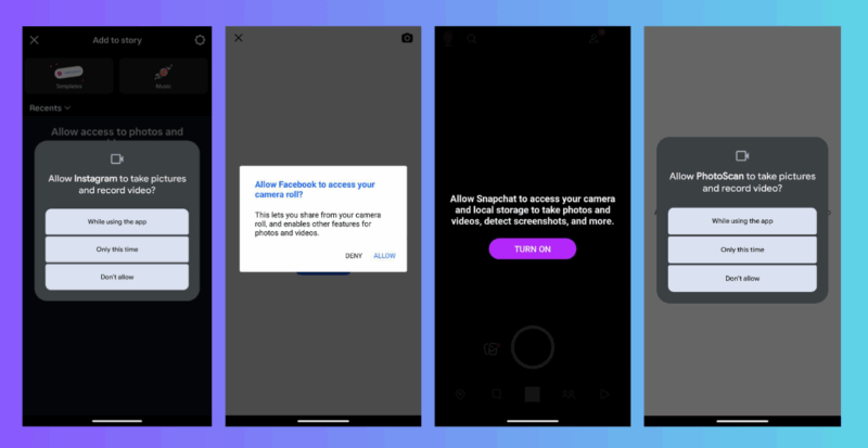 Apps Demand Camera Roll Access