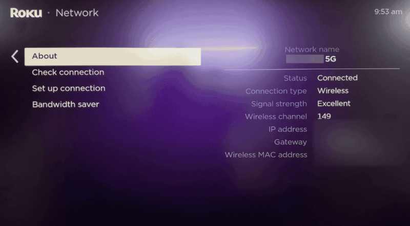 Connected Roku Wifi