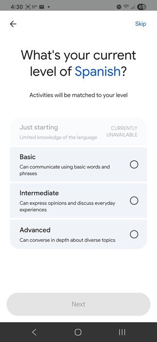 Learn A New Language For Free With Google Translate Practice Skill Level