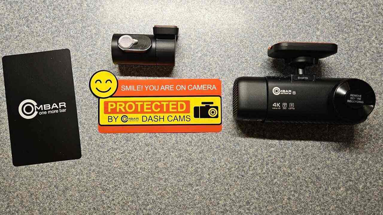 Monitor Inside and Out With the OMBAR T1 4K Dash Cam