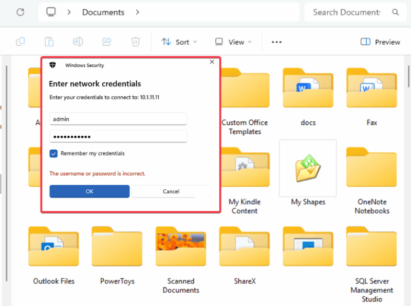 Password Protected Sharing