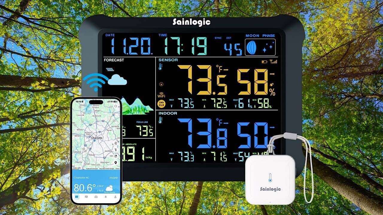 Use the Sainlogic SA1 Weather Station for 1-Stop Information