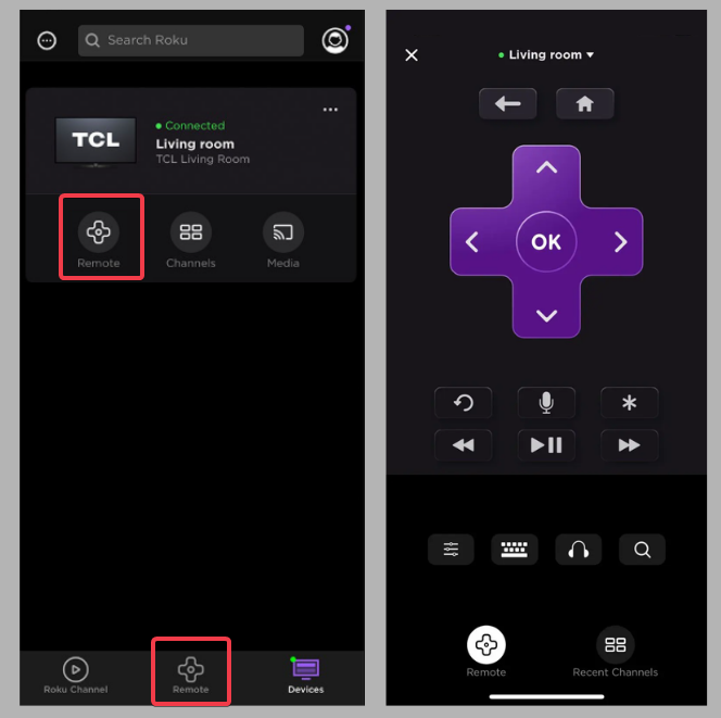 Use In App Remote Control