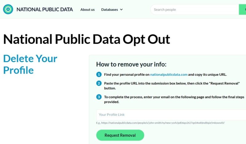 Why You Need To Remove Your Data From Npd Now Opt Out