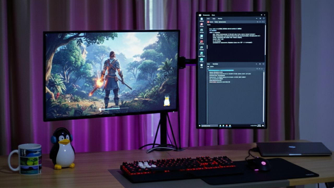 How to Run Full-screen Games In Linux With Dual Monitors