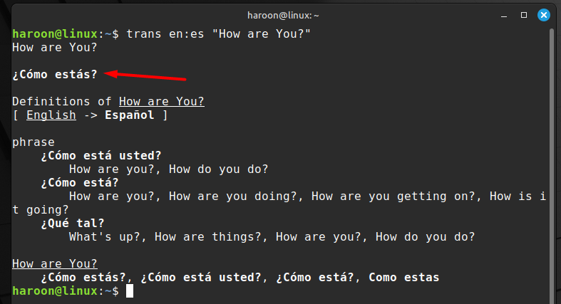 Translating While Specifying Source And Target Language