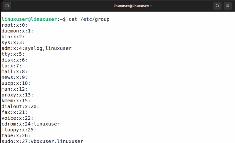 Access Etc Group File