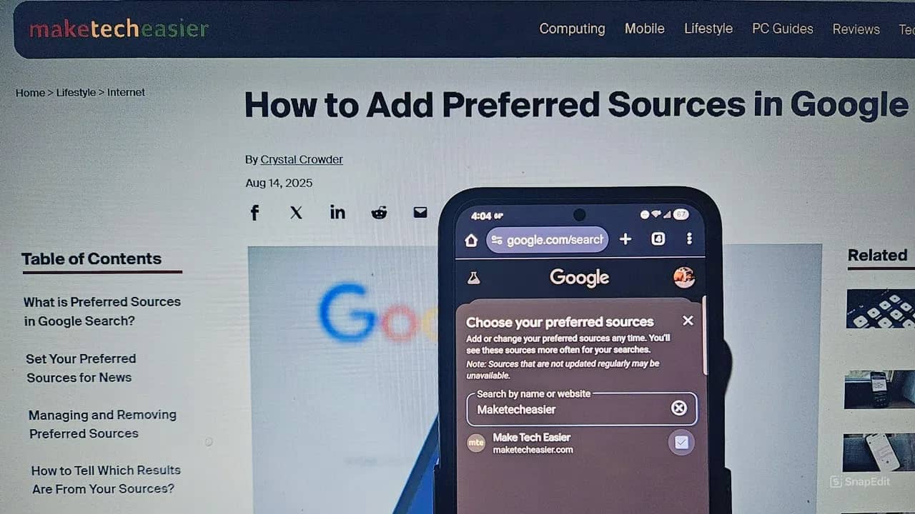 Add MTE as a Preferred Source on Google and Never Miss a New Article From Us