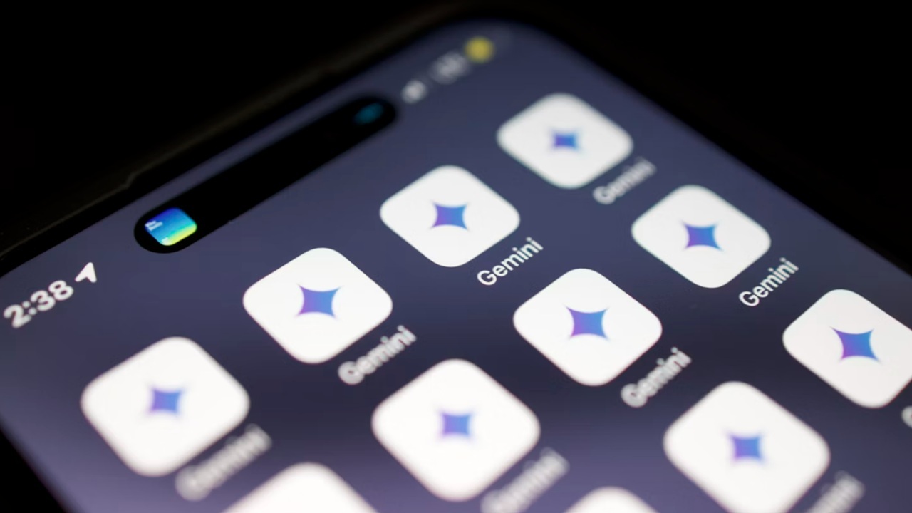 Google Gemini app icons.