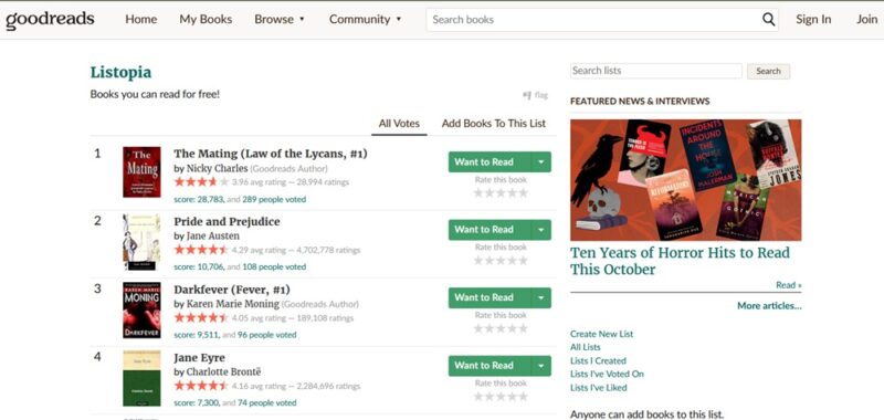 Best Websites Download Books Goodreads