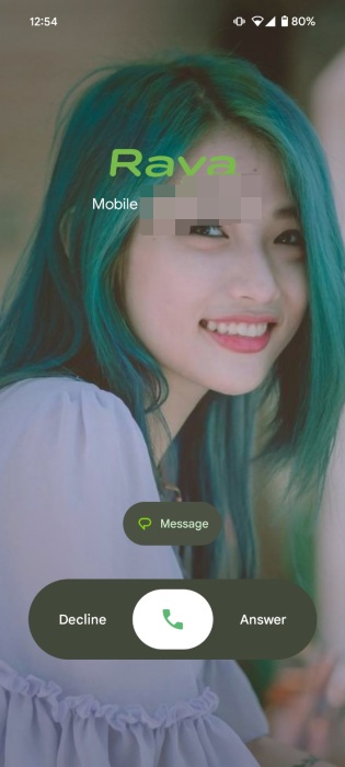 Calling Cards Google Call Incoming