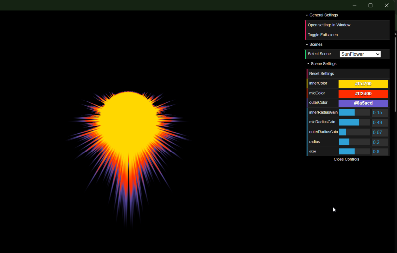 Audio Visualizer creates screen savers attuned to the music you're playing in Chrome. 
