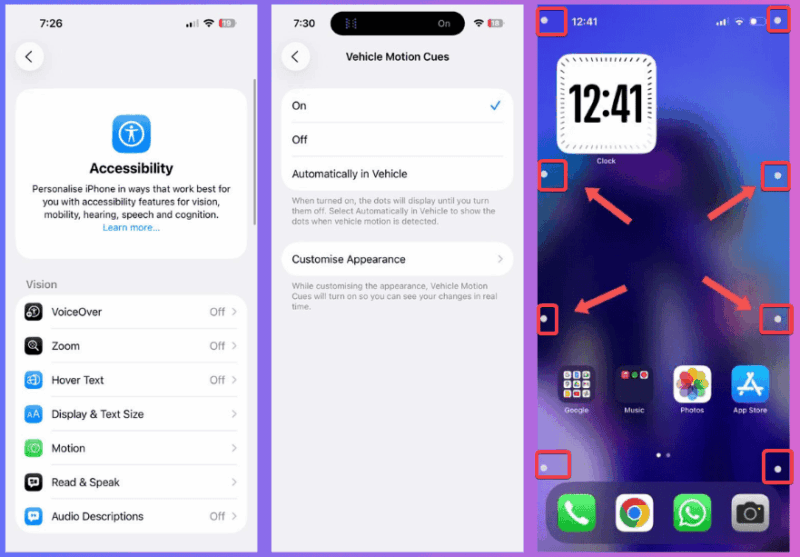 Enable Vehicle Motion