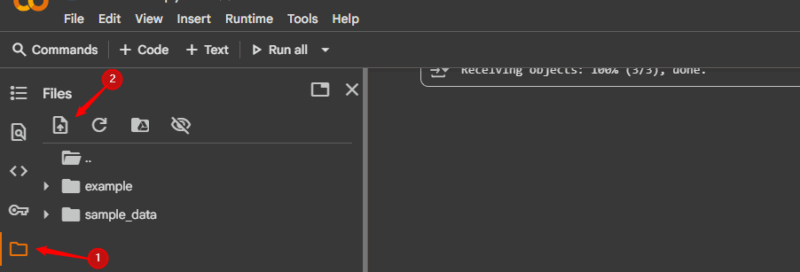 File Explorer Upload File