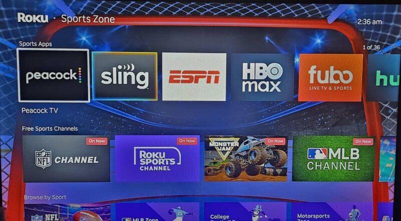 Find All Your Youtube Tv Sports On Roku Sports Apps