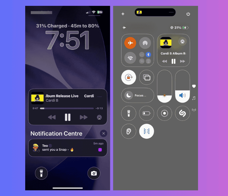 Improved Ios26 Interface Liquid Glass