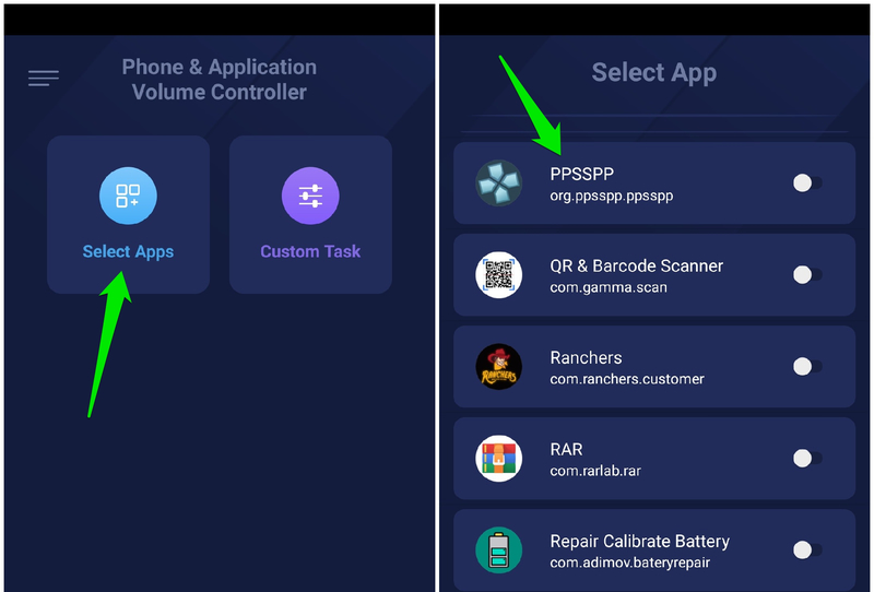 List Of Apps in App Volume Controller 