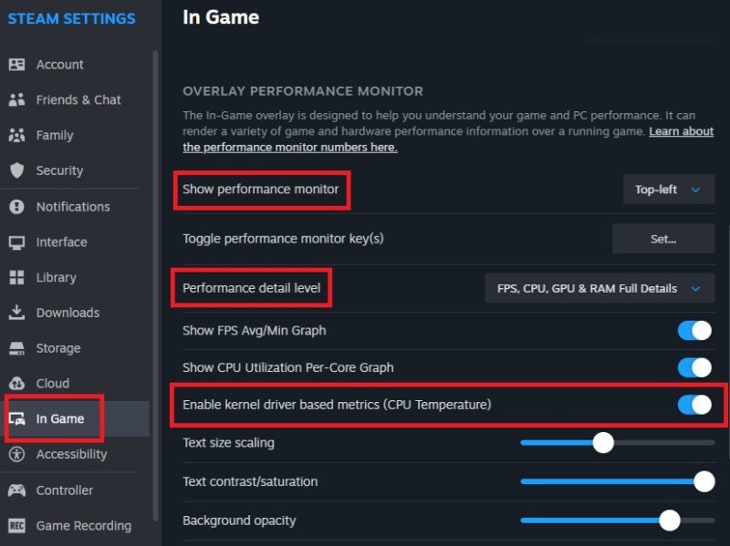Disabling kernel-level access in Steam.