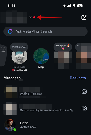 Symbols Instagram Dms Mobile Red Button