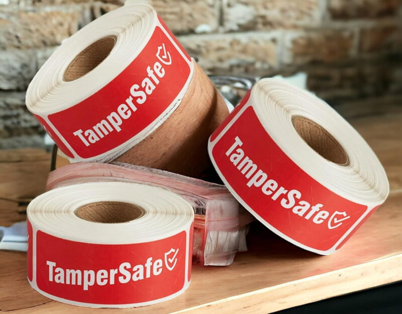 3 TamperSafe tapes