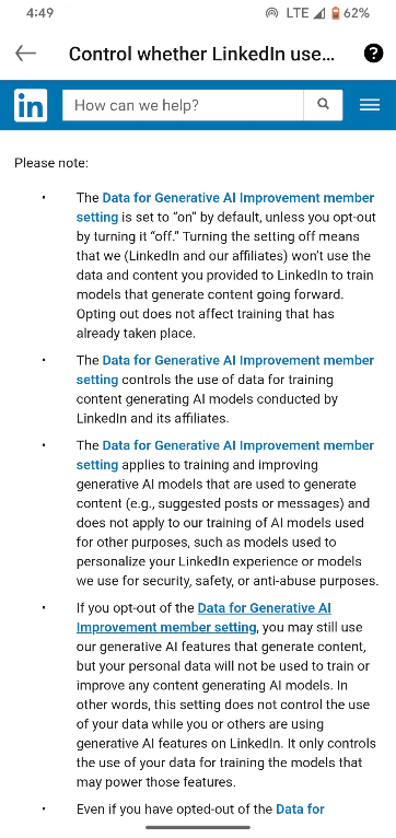 Why You Should Care To Opt Out Of Linkedin Generative Ai Policy