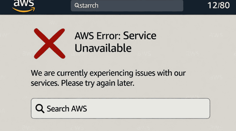 Aws Error
