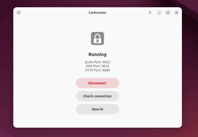 Establishing Connection In Carburetor Linux Tool