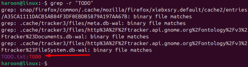 Searching Specific Word Using Grep