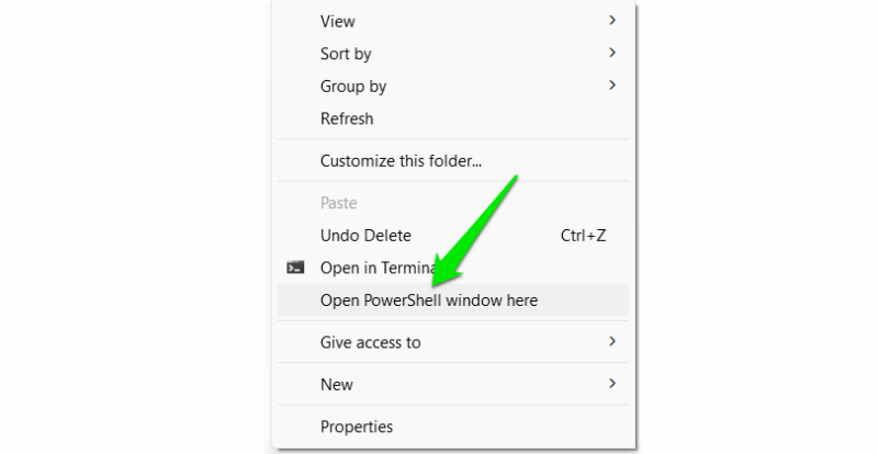Classic Context menu WIndows 11