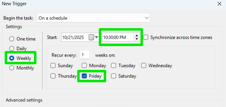 Filling in details of task