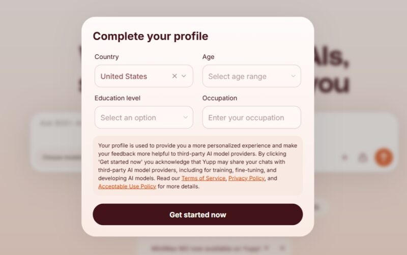 Try All The Latest Ai Models For Free Yupp Profile