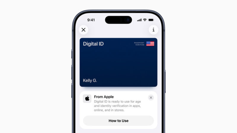 Apple Digital Id In Wallet