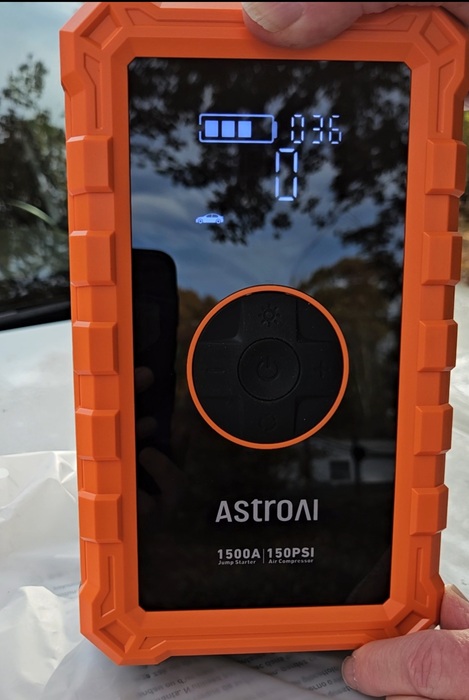 AstroAI S8 display