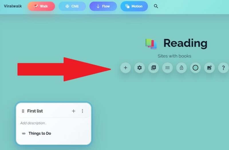 Editing album settings.