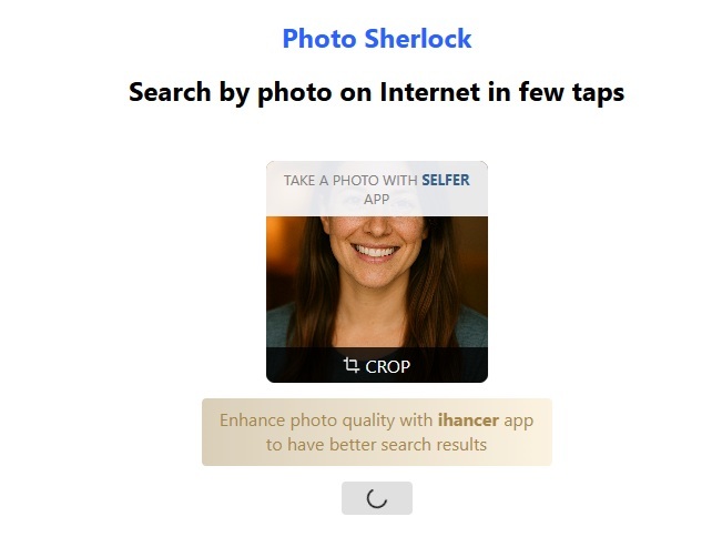 Searching Photo Sherlock to find your doppelgänger.