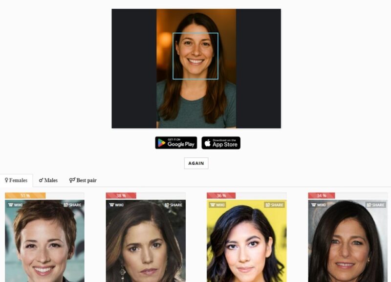 Finding celebrity doppelgängers with StarbyFace.