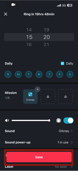 Iphone Alarmy Save Alarm